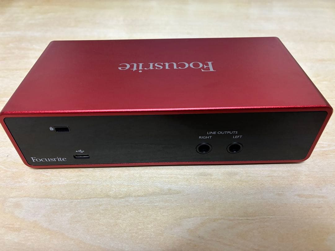 Focusrite Scarlett 2i2 gen. 3 第3世代