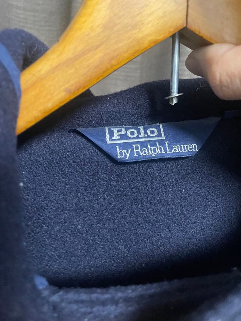 80s 90s ポロバイラルフローレン 美品 ダッフルコート ロング丈 三角タグ