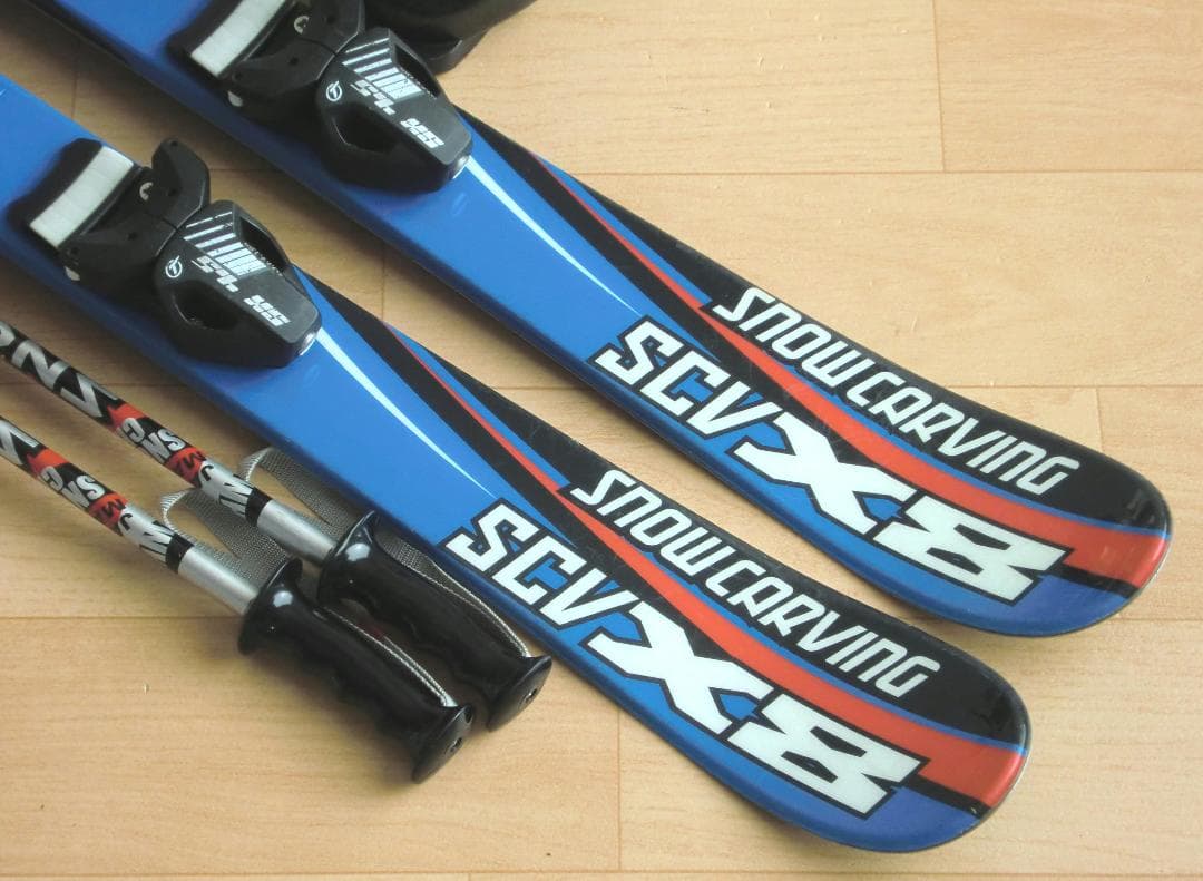 ■■1月限定■送料無料■子供用スキーセット■板100靴19.5■WAX済■■