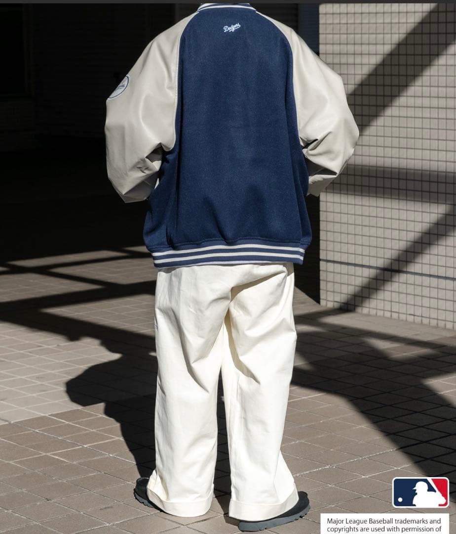 【Perushu×MLB】オーバーサイズスタジャン