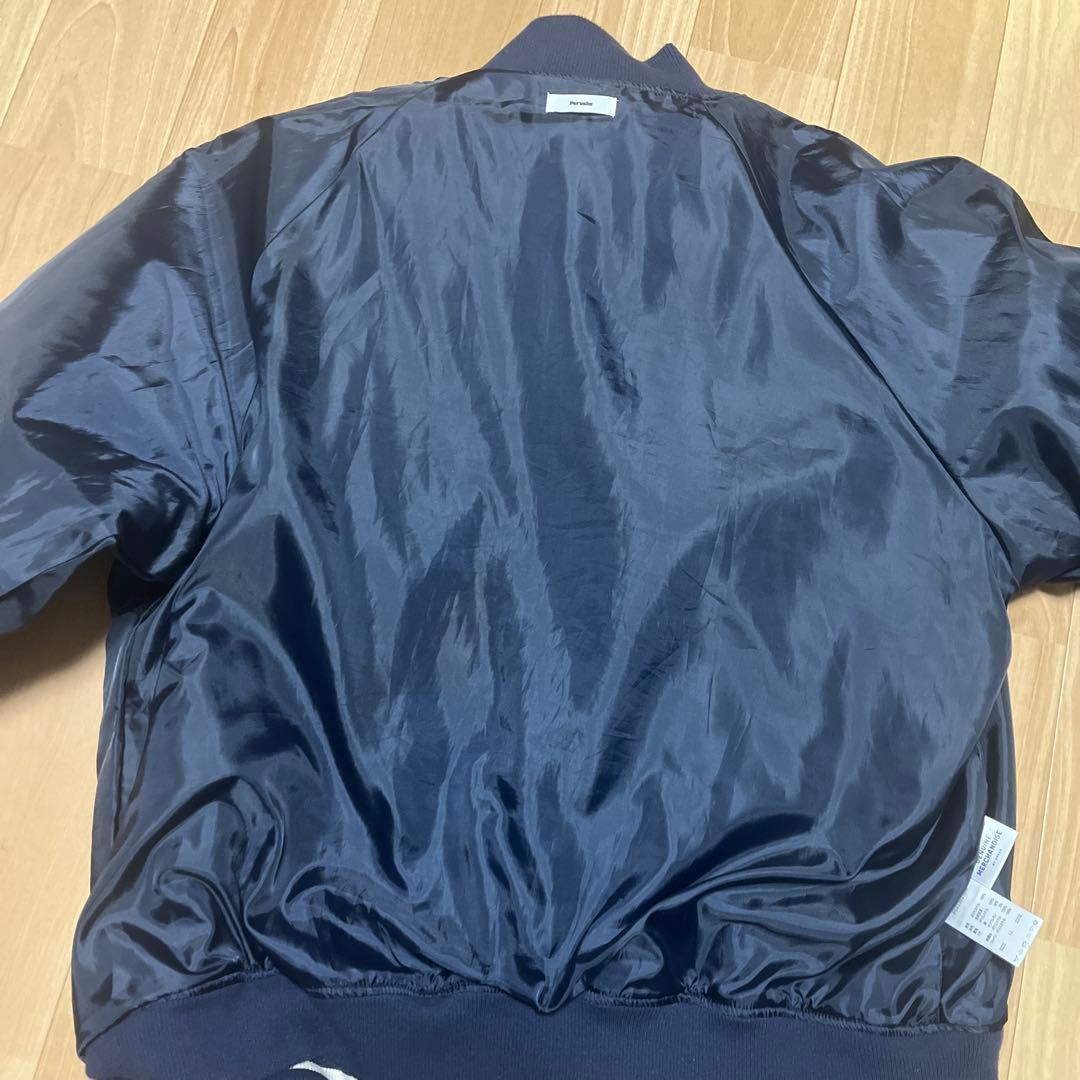 【Perushu×MLB】オーバーサイズスタジャン