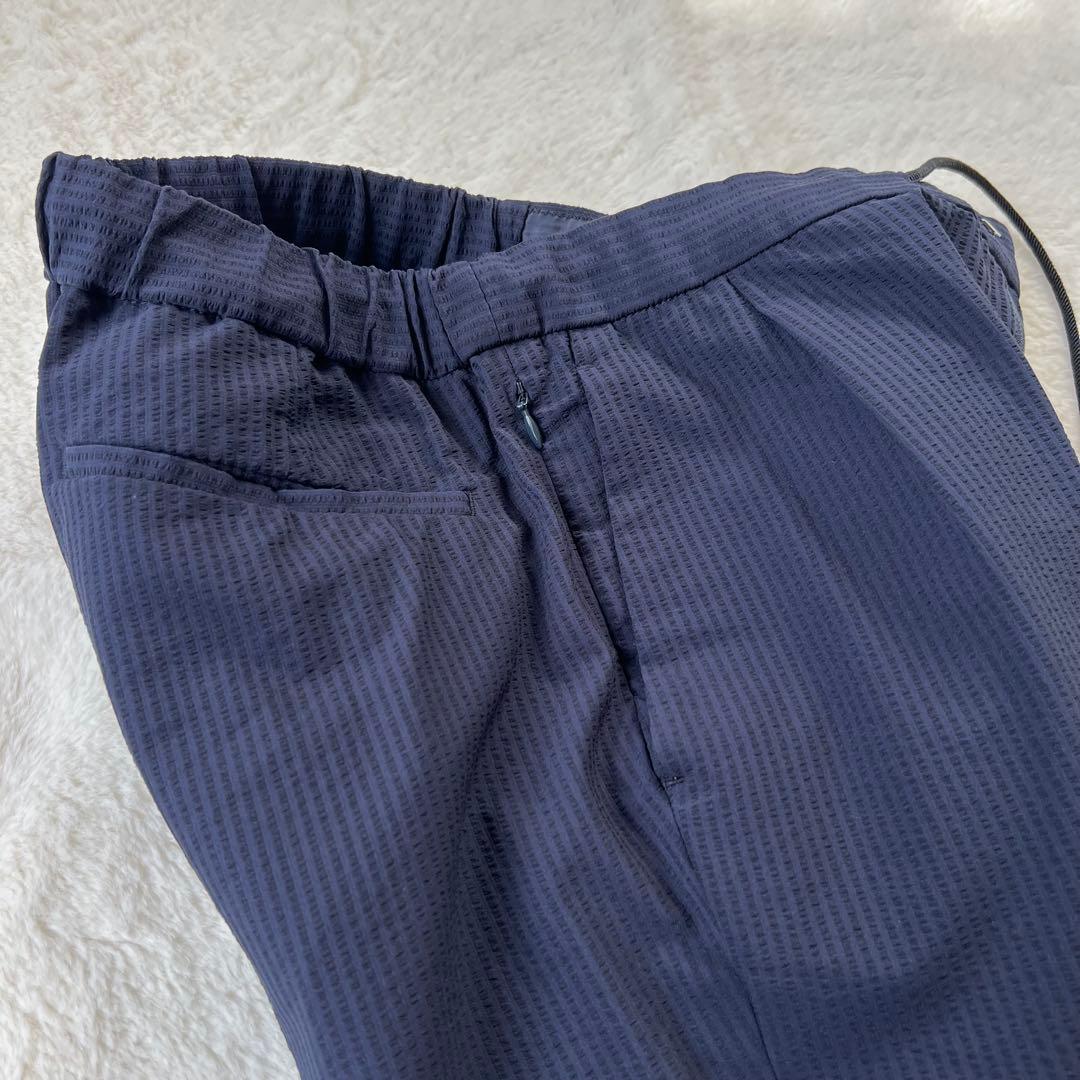 極美品✨ビューティーアンドユース　セットアップ　シアサッカー　洗える　M 夏