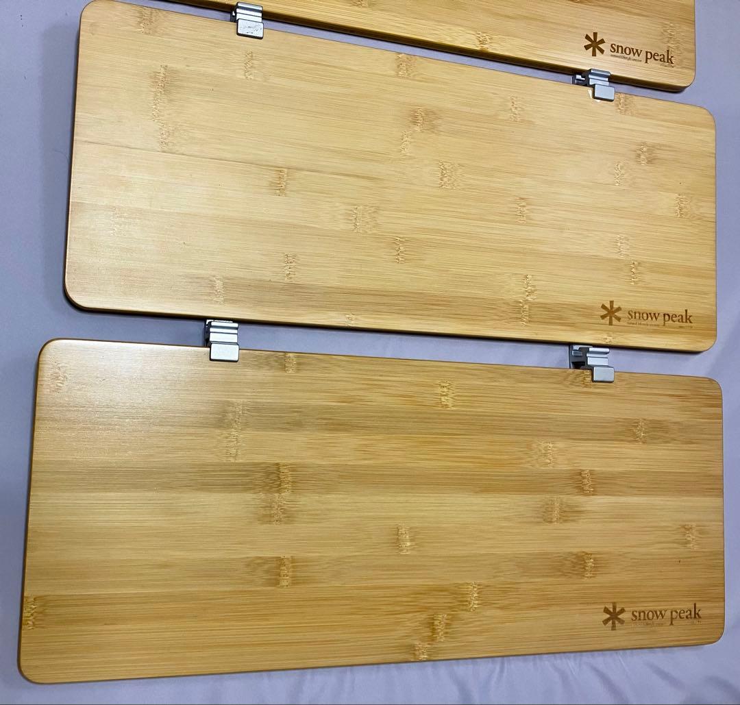 スノーピーク　スライドトップロングハーフ　竹　4枚　ck-145t
