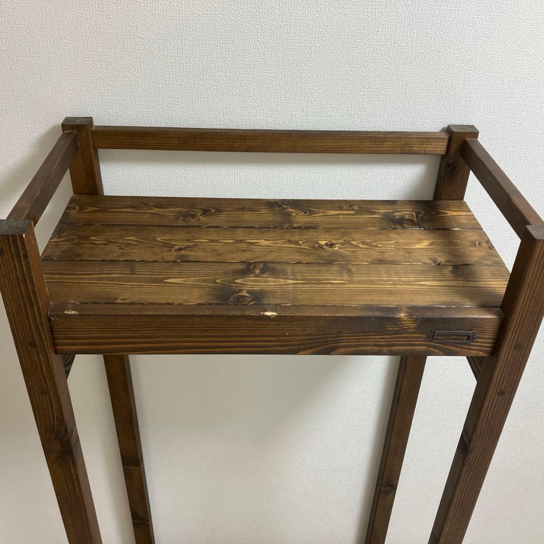 木製 オープンシェル フラック ハンガーラック ワードローブ ウッドラック 家具