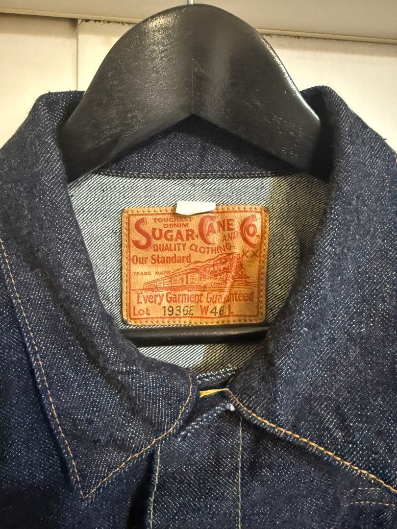 シュガーケーン　デニムジャケット　サイズ46