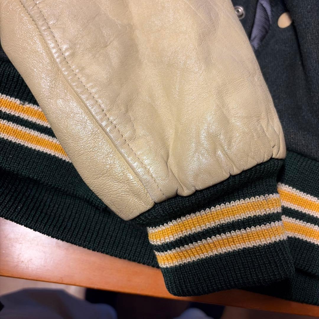 Catchball スタジャン 44サイズ ダークグリーン