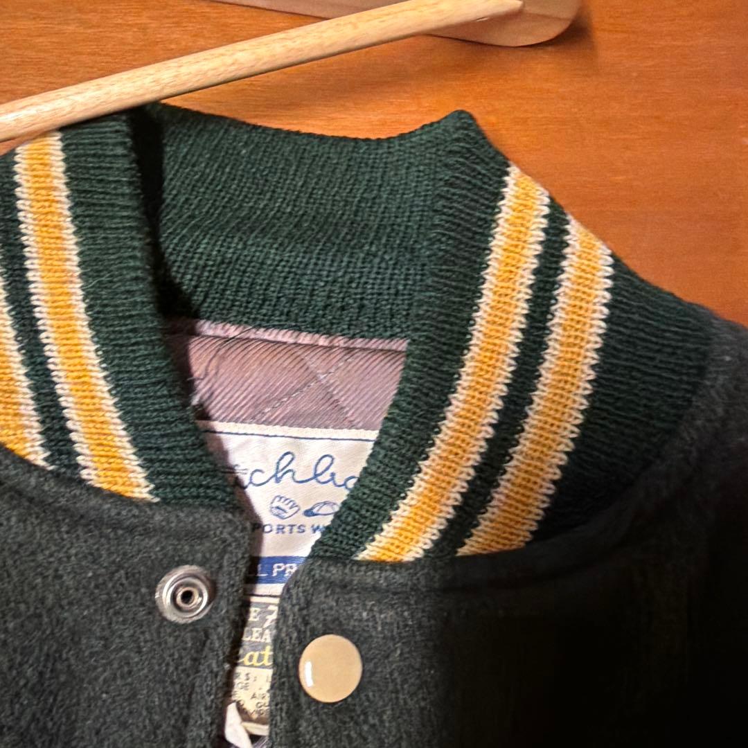 Catchball スタジャン 44サイズ ダークグリーン