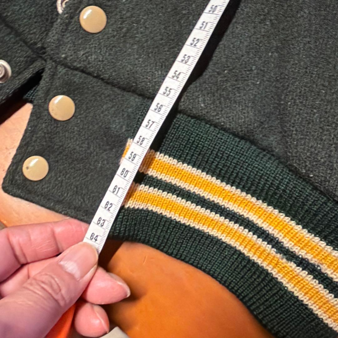 Catchball スタジャン 44サイズ ダークグリーン