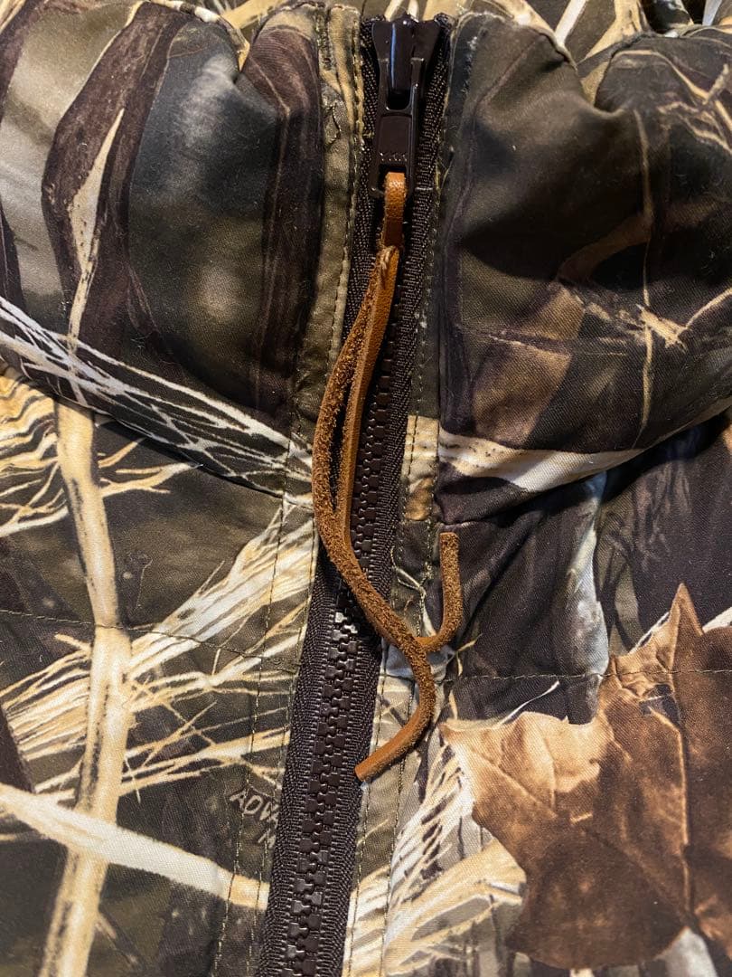 10X ダウンベスト リアルツリーカモ　ビッグサイズ　XL USA古着