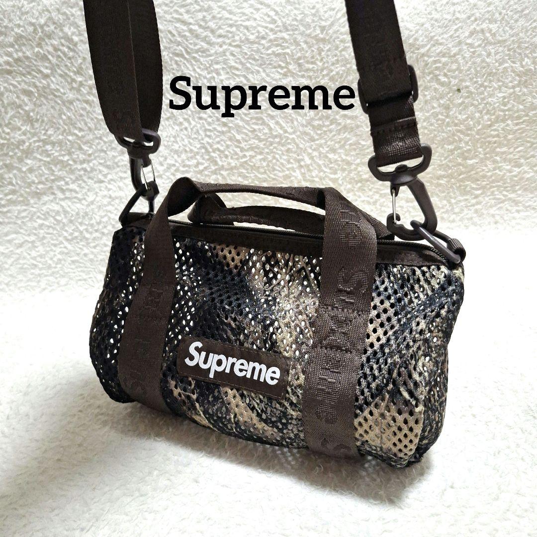 Supreme　Mesh MiniDuffle Bag Camo 2025ss