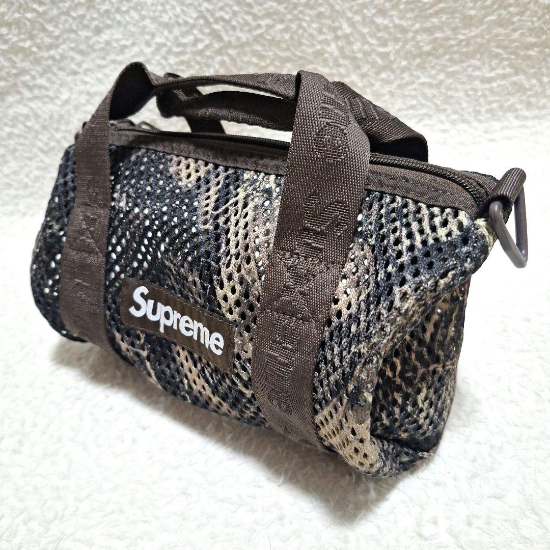 Supreme　Mesh MiniDuffle Bag Camo 2025ss
