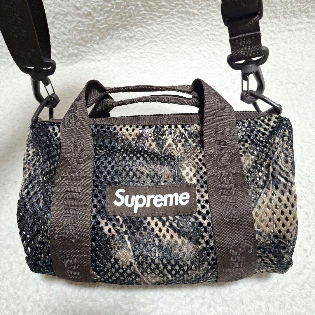 Supreme　Mesh MiniDuffle Bag Camo 2025ss