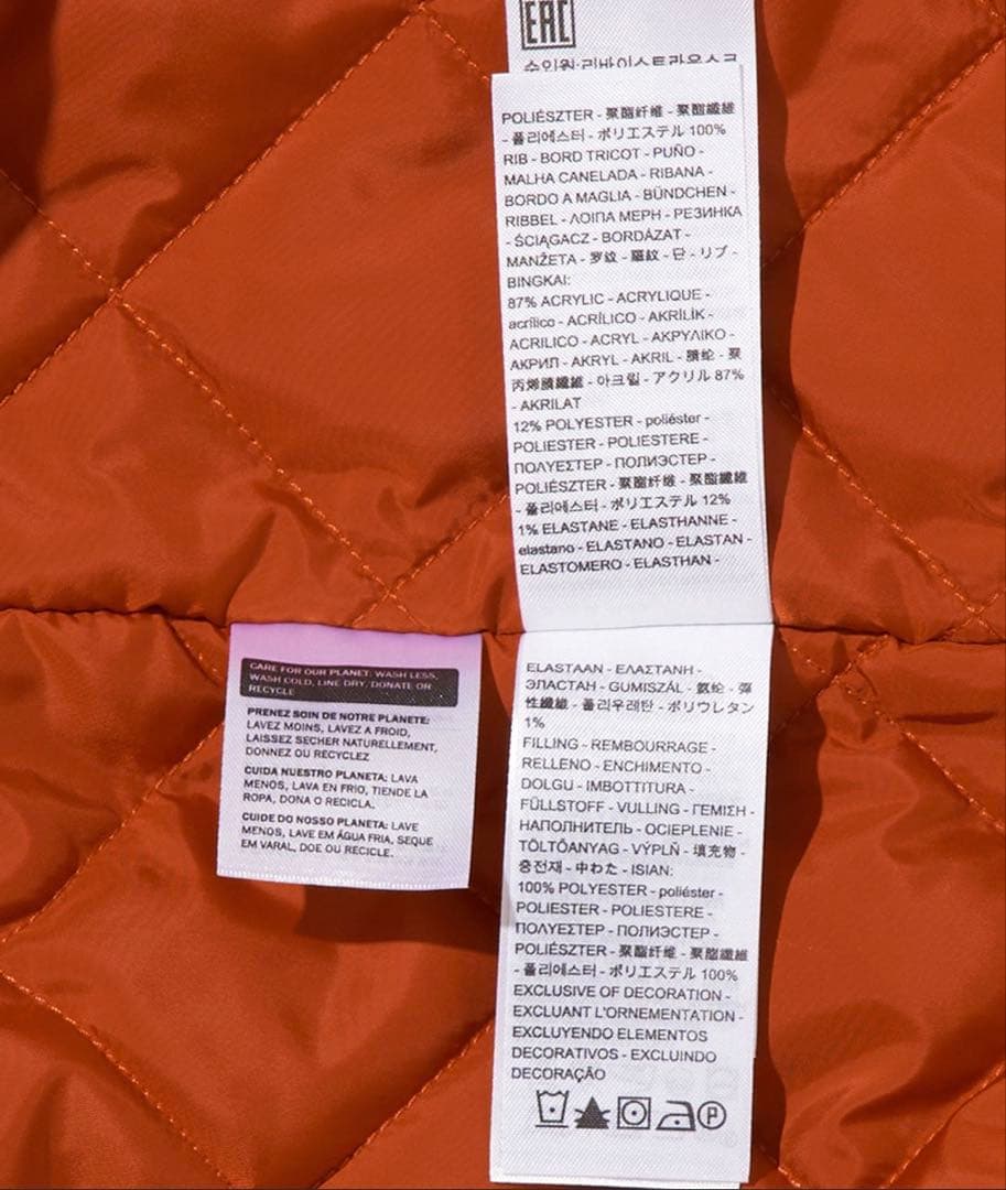 LEVI’S ブラック MA-1 ボンバージャケット