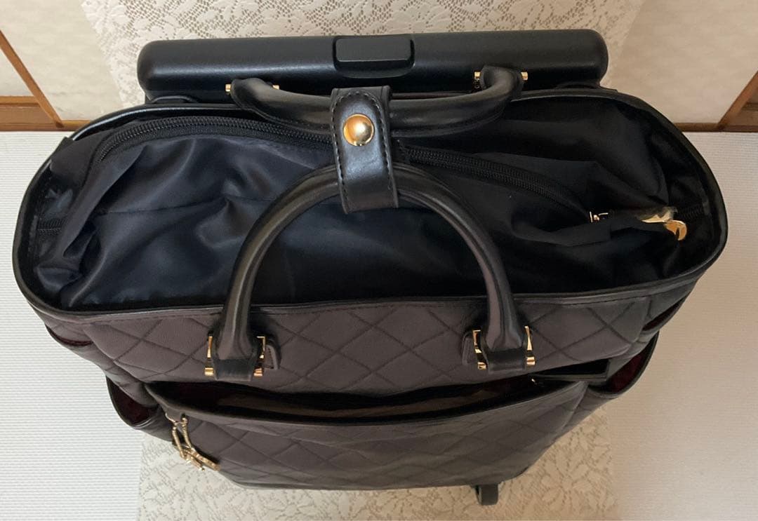 【はなちゃん】SWANY キャリーバッグ　Lサイズ