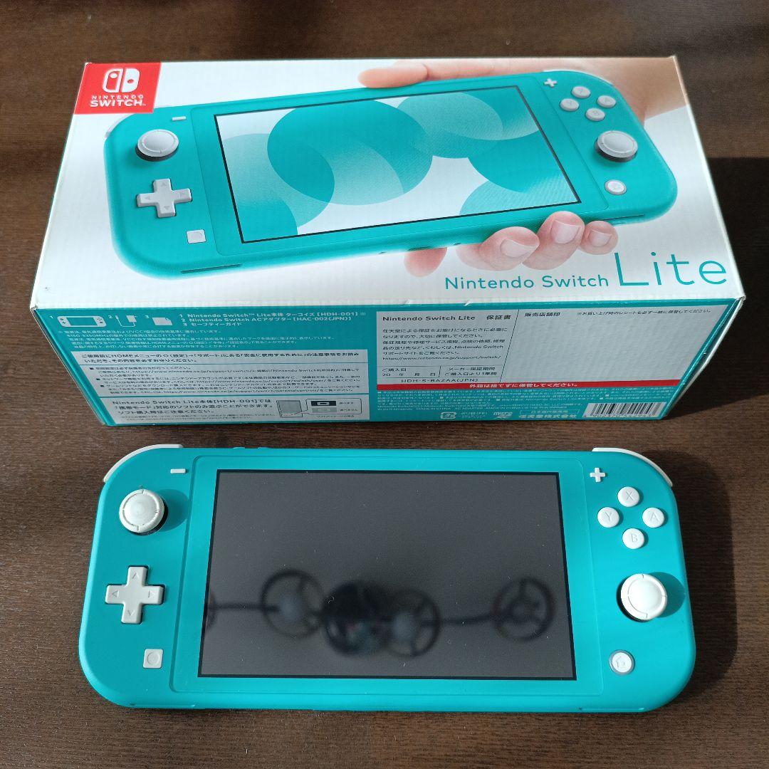 Nintendo Switch Lite　ターコイズ　中古