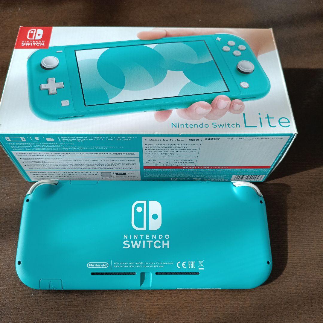 Nintendo Switch Lite　ターコイズ　中古