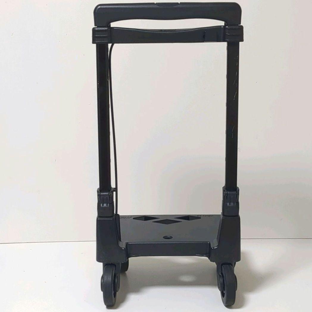 【良品】SWANYスワニー キャリーバッグ　キャリーカート　4輪グレー