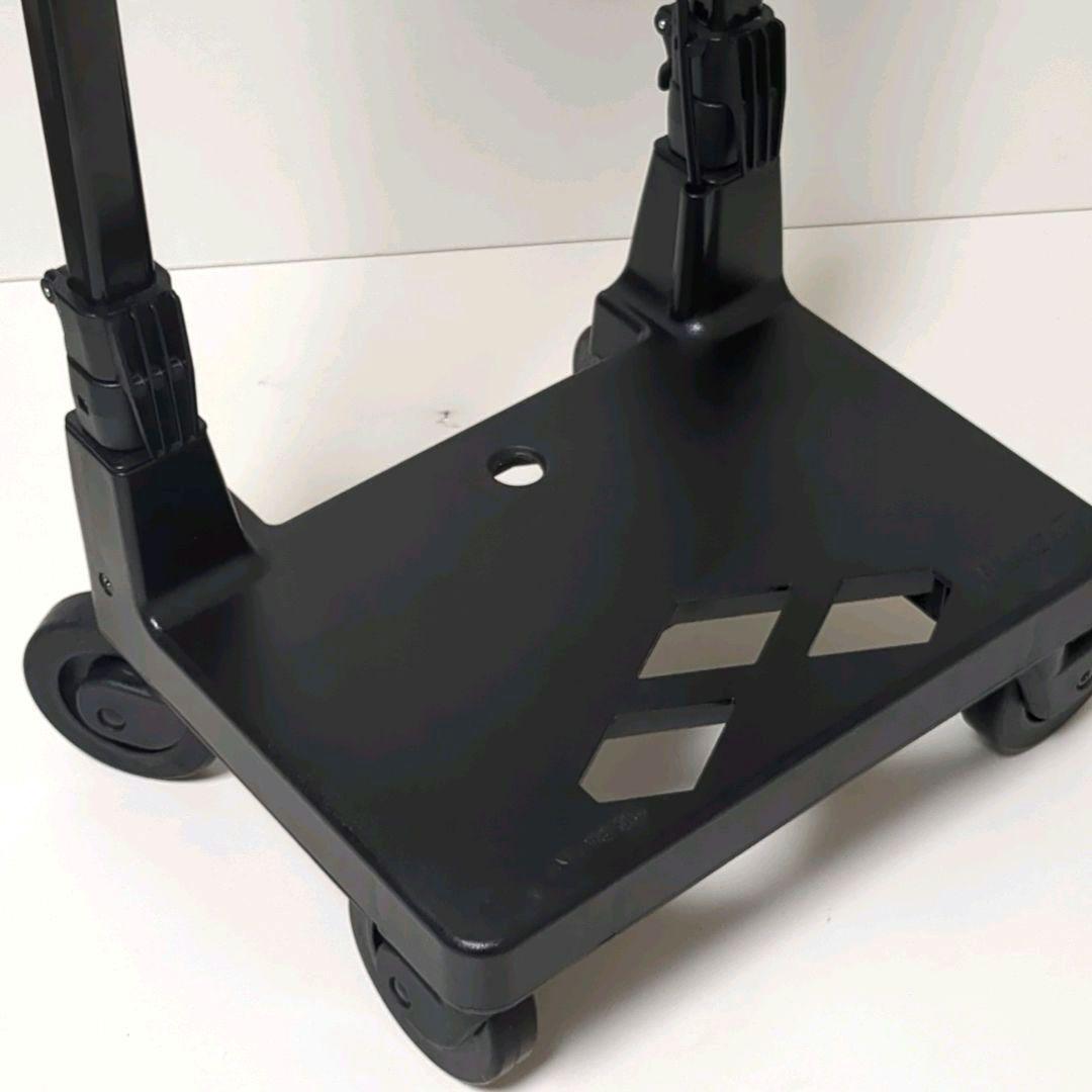 【良品】SWANYスワニー キャリーバッグ　キャリーカート　4輪グレー