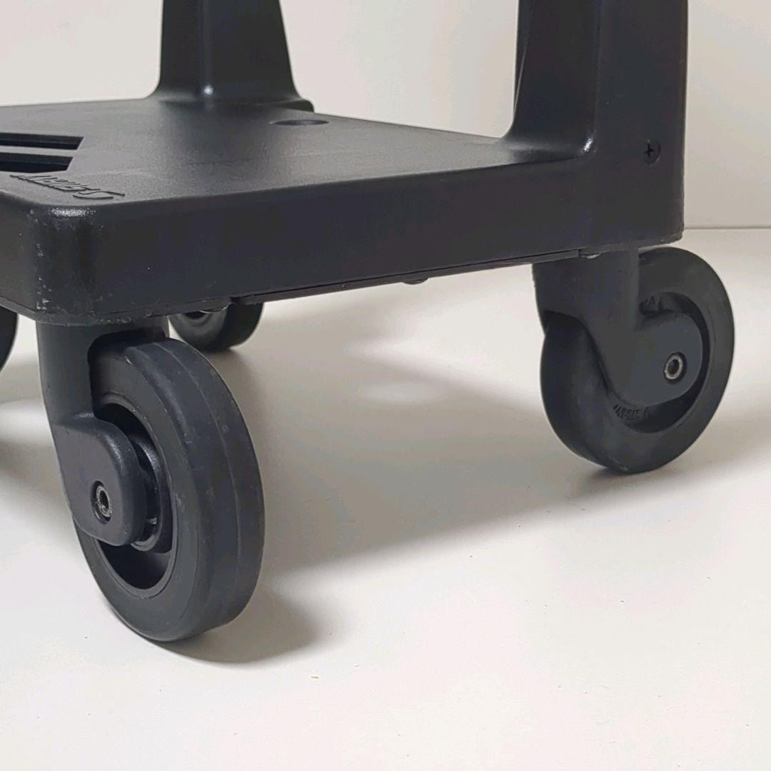 【良品】SWANYスワニー キャリーバッグ　キャリーカート　4輪グレー