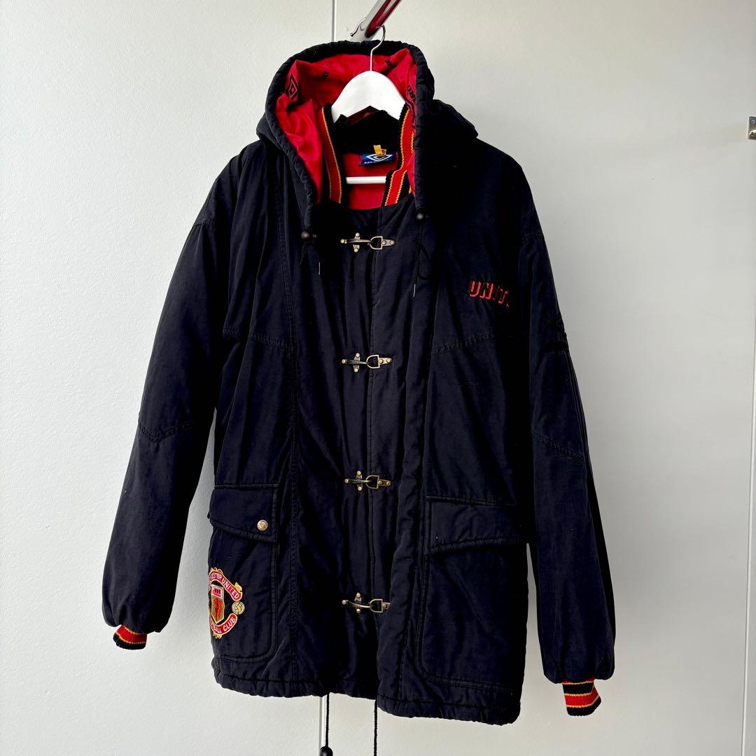 UMBRO製 マンチェスターユナイテッド 90's 中綿入りベンチコート　L