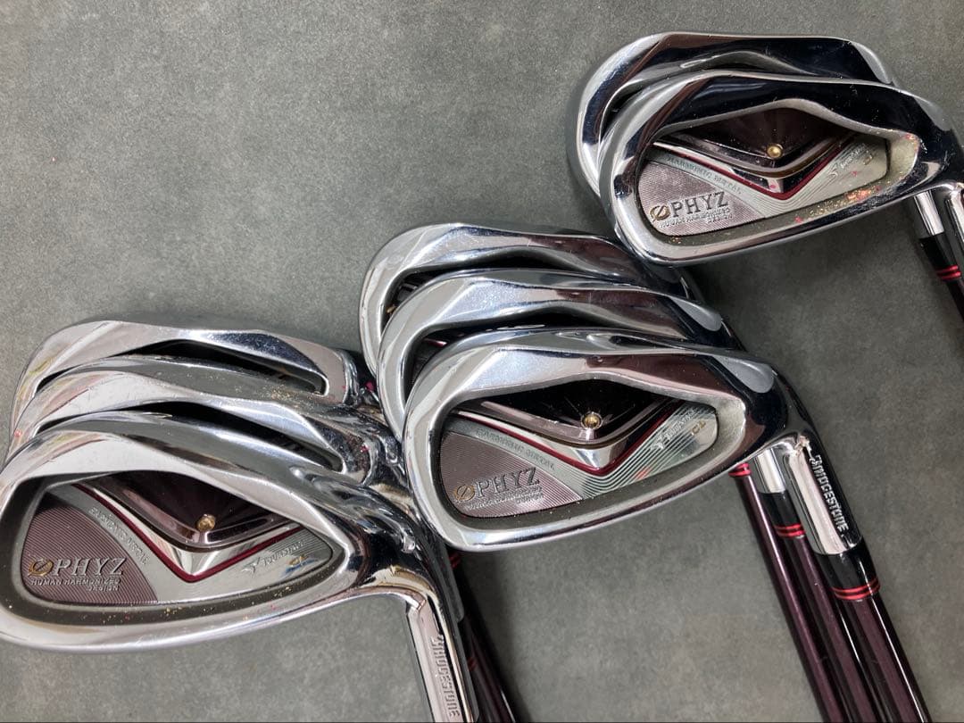 ツアーステージ PHYZ ファイズ レディースゴルフアイアン 8本セット L 右