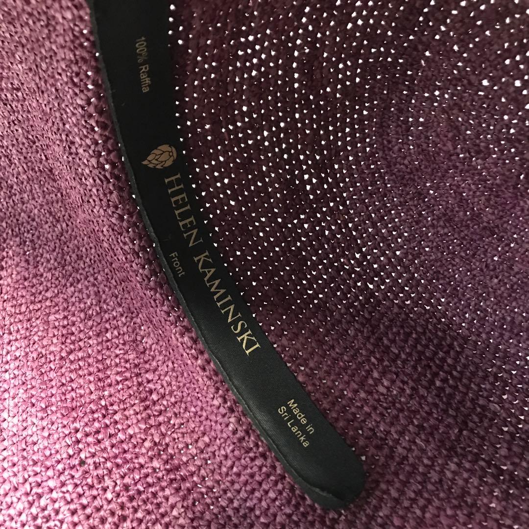 ヘレンカミンスキー ラヒィア　ブリム12 パープル