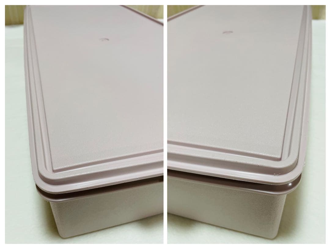 美品/4個セット/タッパーウェア/ロングスーパーケース/ピンク/収納/衣装ケース