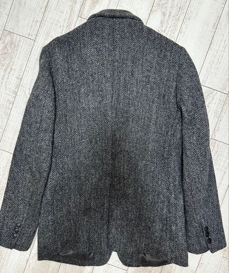★ アーバンリサーチ ハリスツイード テーラード ジャケット グレー S メンズ