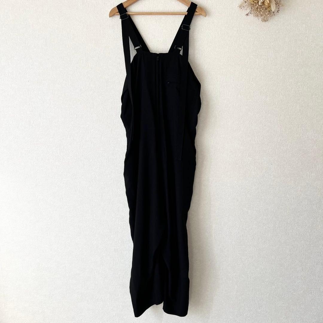 Y'S 21SS ヨウジヤマモト サスペンダーオールインワン ブラック