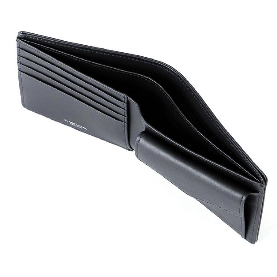 新品 クレストブリッジ ブラックレーベル CBチェック 小銭入れ 二つ折り財布