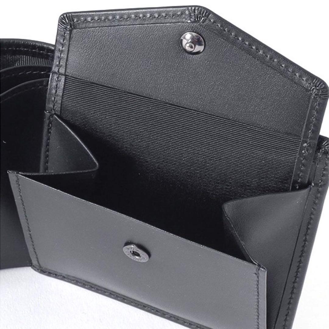 新品 クレストブリッジ ブラックレーベル CBチェック 小銭入れ 二つ折り財布