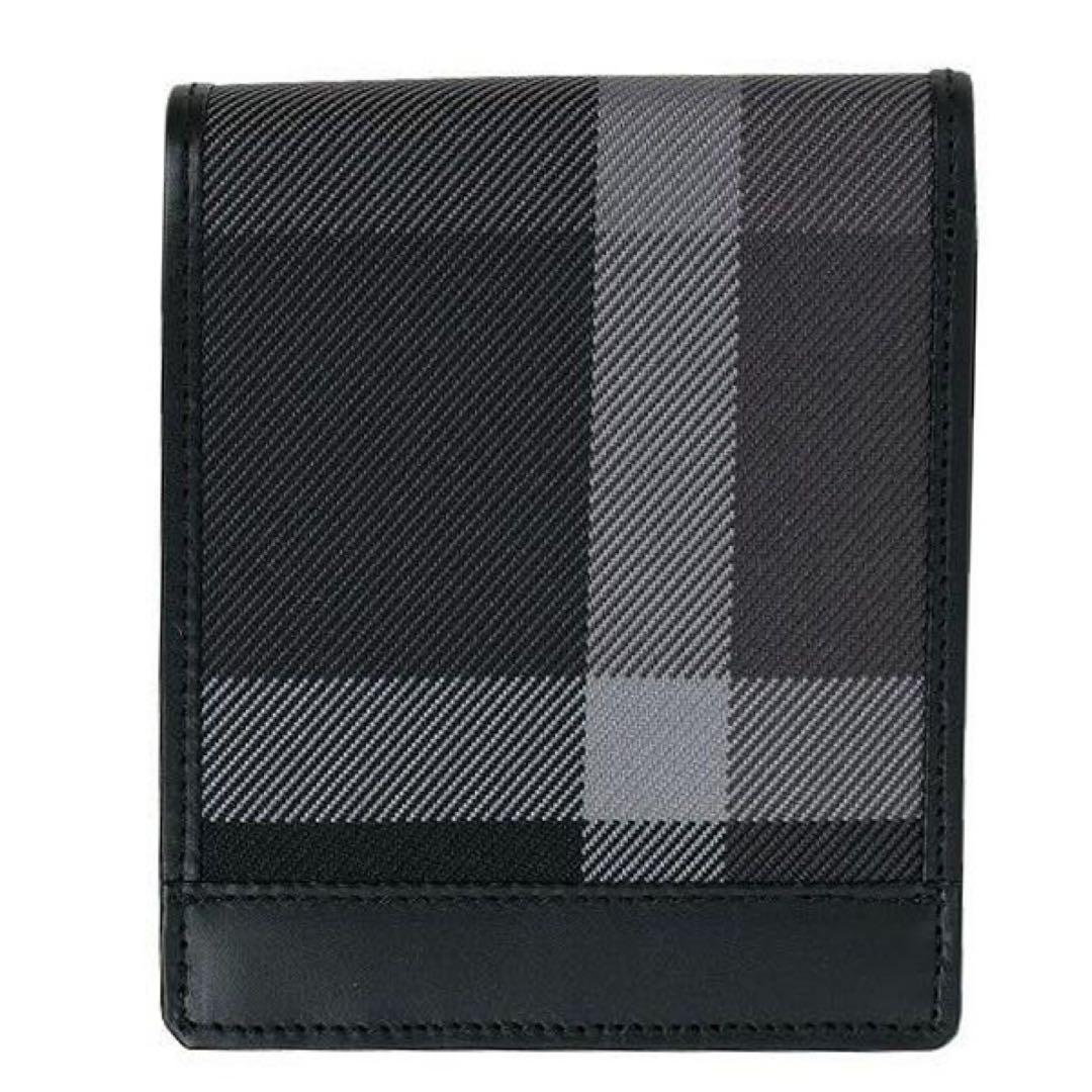 新品 クレストブリッジ ブラックレーベル CBチェック 小銭入れ 二つ折り財布