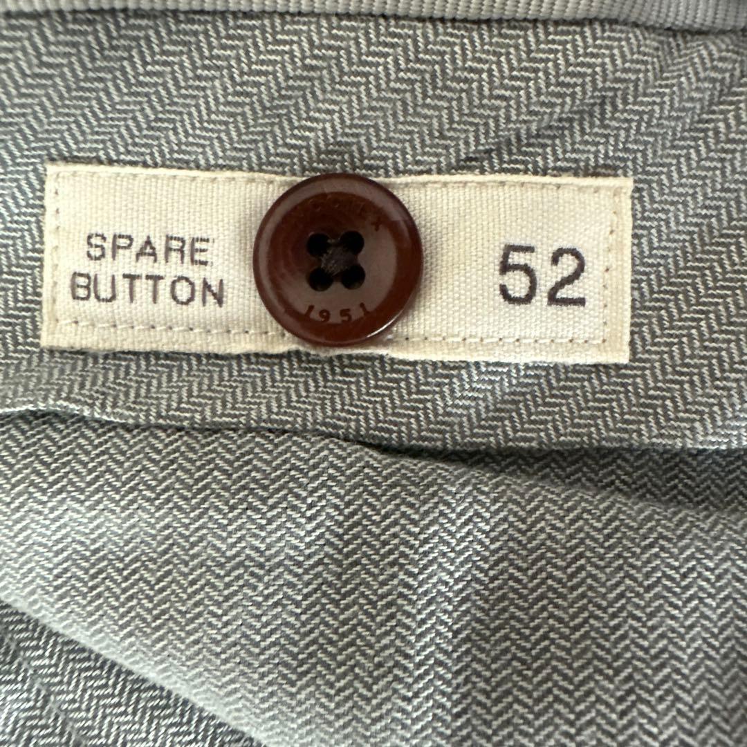 INCOTEX × BEAMS F 千鳥格子 フランネルスラックス 52