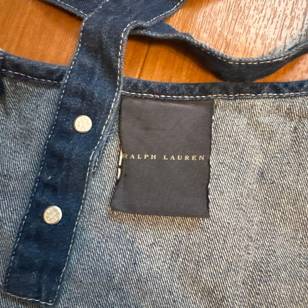 【美品】ポロラルフローレン デニムエプロン
