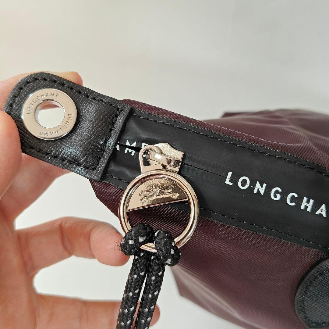 未使用 LONGCHAMP ル・プリアージュ トップハンドルバッグ モカＳ
