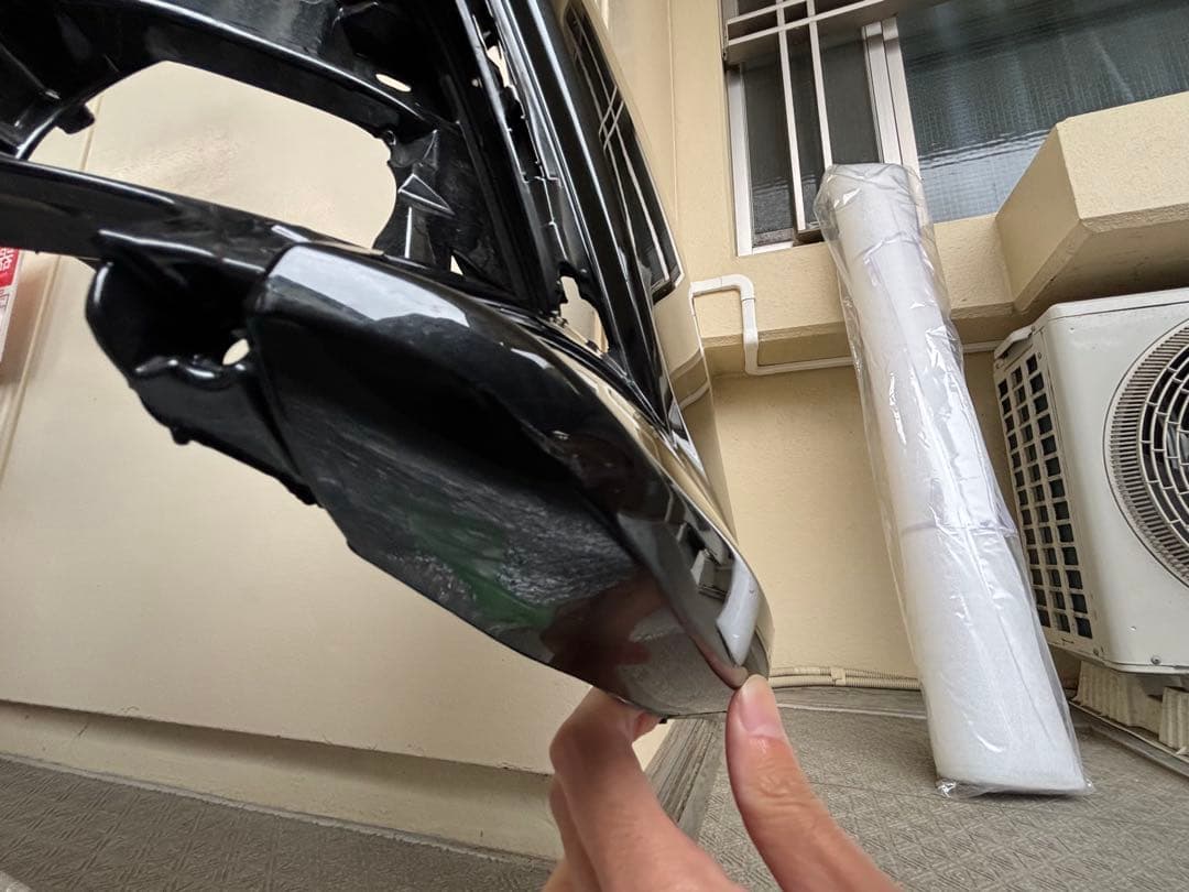 クラウン 220 RS 純正バンパー　グリル付き パールブラック