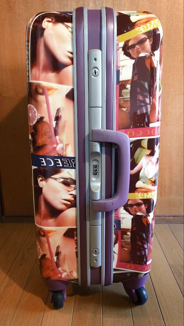 キャリーケース 大容量　カラフルアートプリント