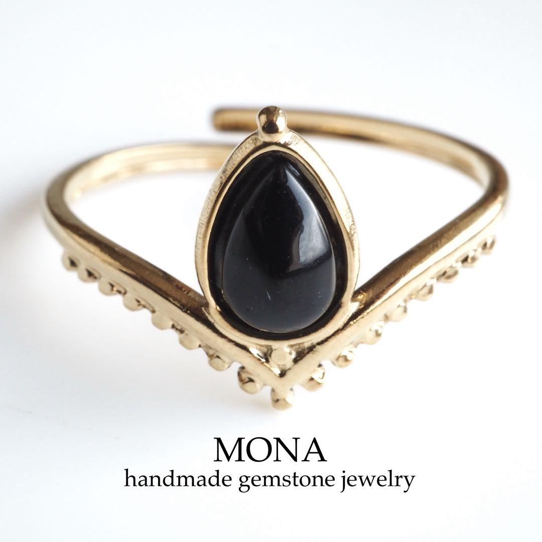 【TOMO】ハーキマーダイヤモンドのスライダーチェーンブレスレット