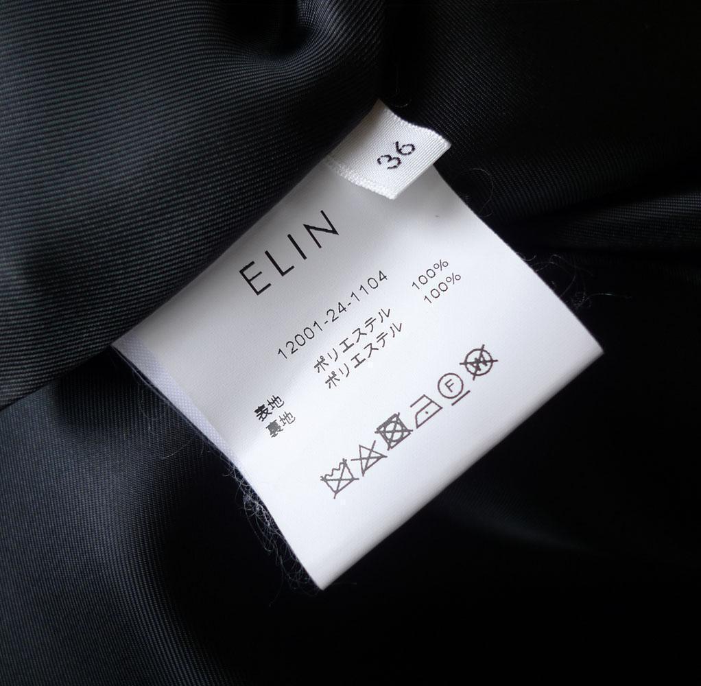 美品 ELIN 5万 ブラックのワンピース エリン デミルクスビームス Z89