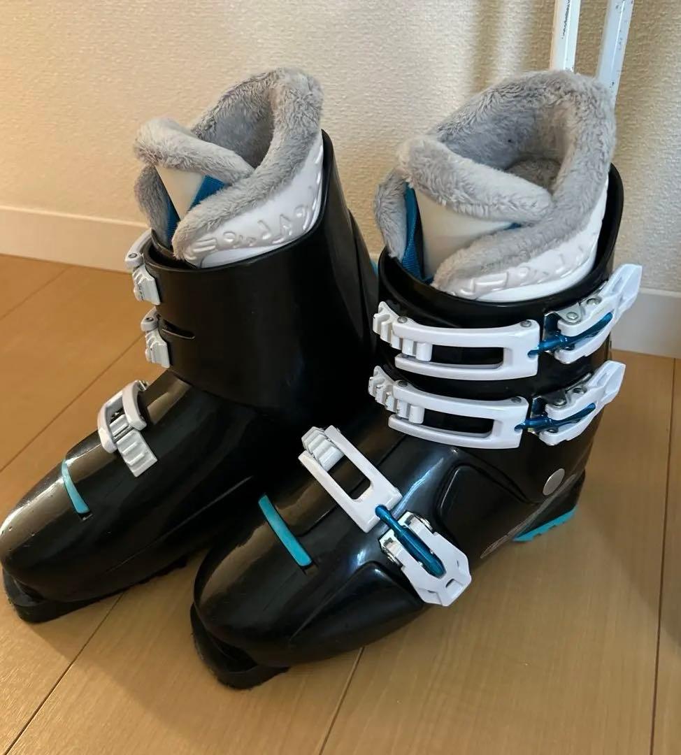 子供スキー３点セット　 ロシニョール 板140cm ジュニア　ブーツ　ストック