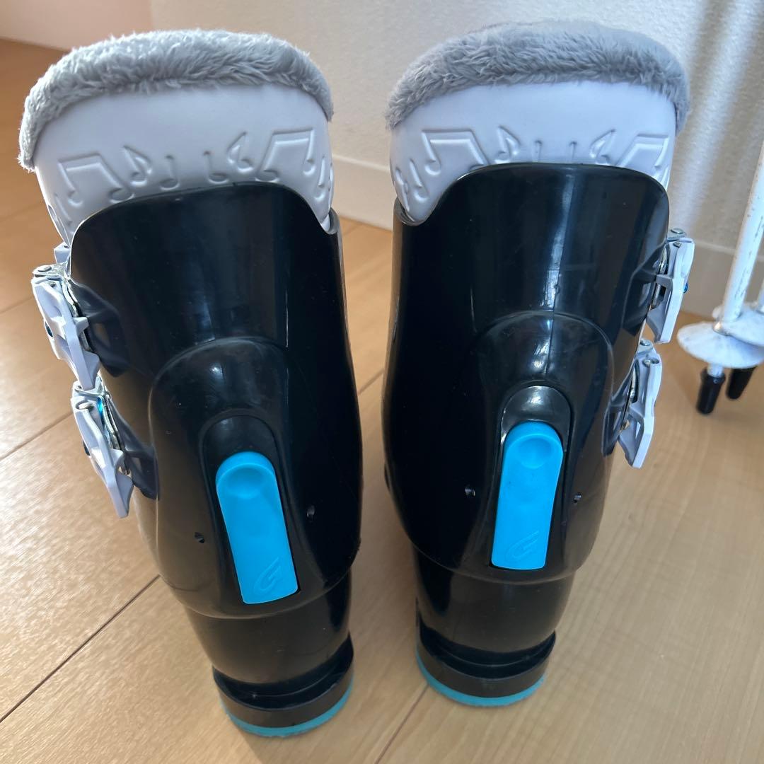 子供スキー３点セット　 ロシニョール 板140cm ジュニア　ブーツ　ストック