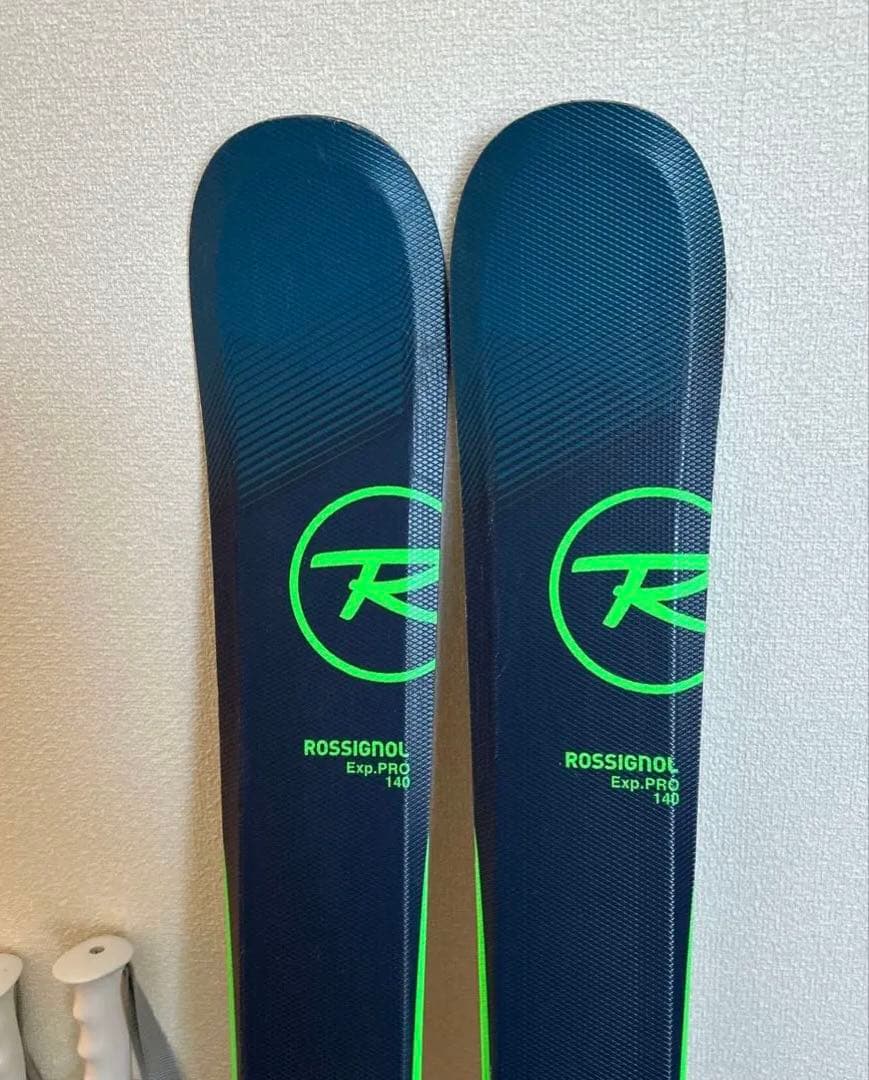 子供スキー３点セット　 ロシニョール 板140cm ジュニア　ブーツ　ストック