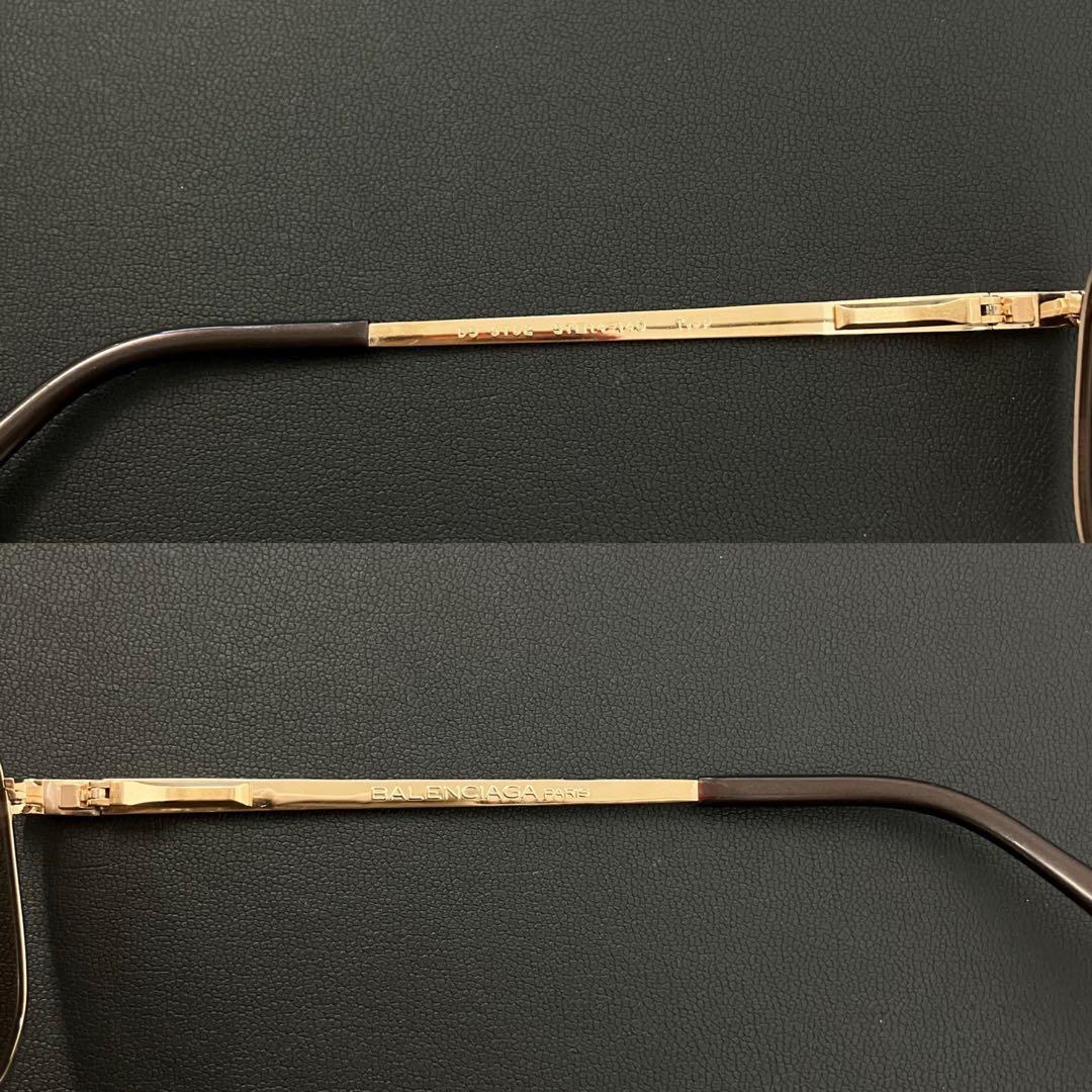 《美品》 BALENCIAGA B5-9702 サングラス バレンシアガ 小物