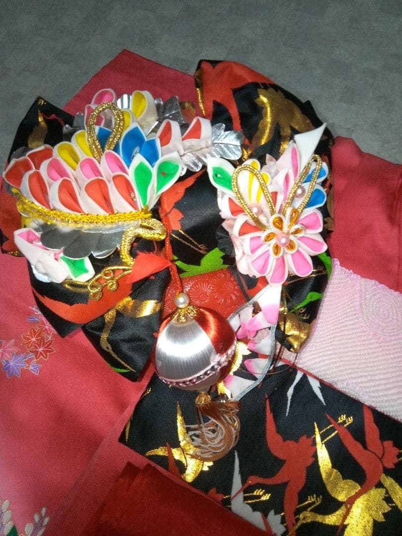 美品【七五三3～5歳女の子】振袖セット