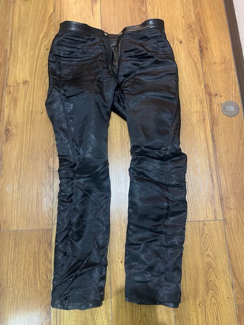ハリス　HALIS original ZIPレザーパンツ 30〜32inch位