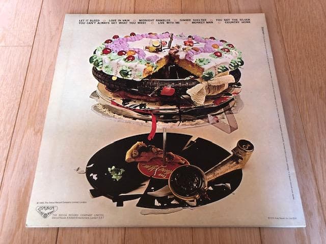 ストーンズ レットイットブリード LPレコード 国内盤 名盤 d720y77