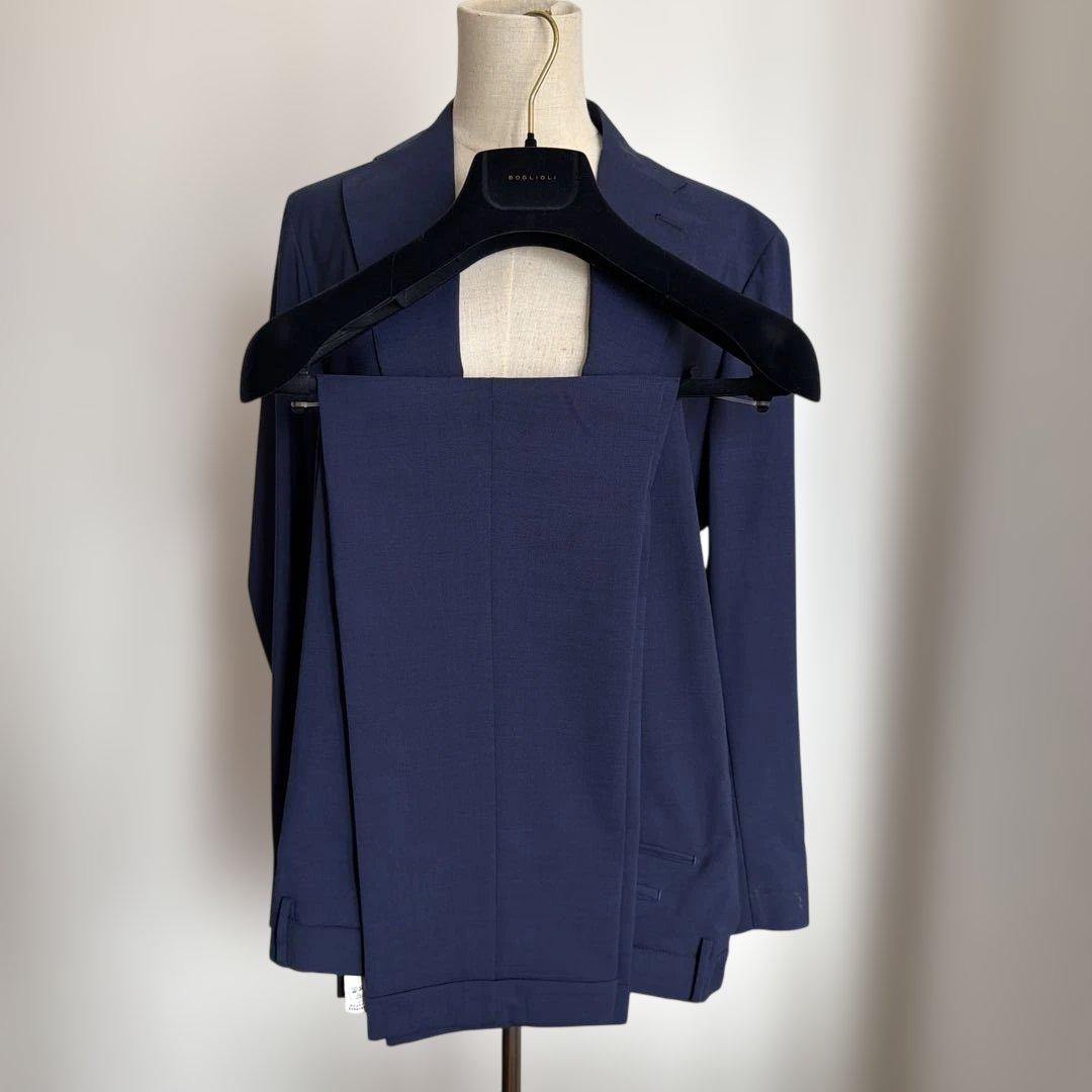 TAGLIATORE/PT TRINOセットアップ ネイビービジネススーツ