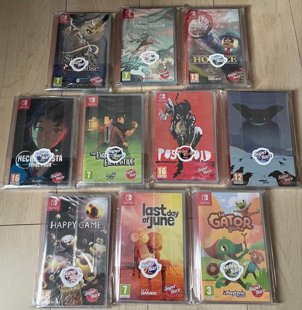 Switch super rare games まとめ売り SRG