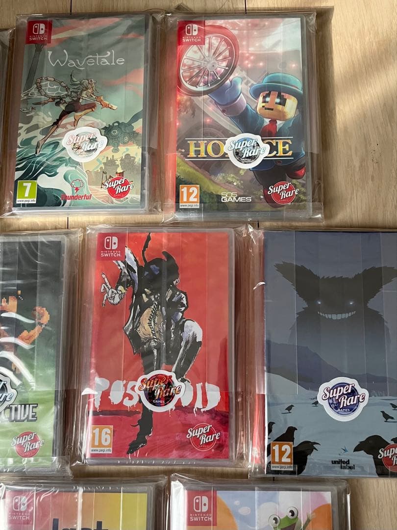 Switch super rare games まとめ売り SRG