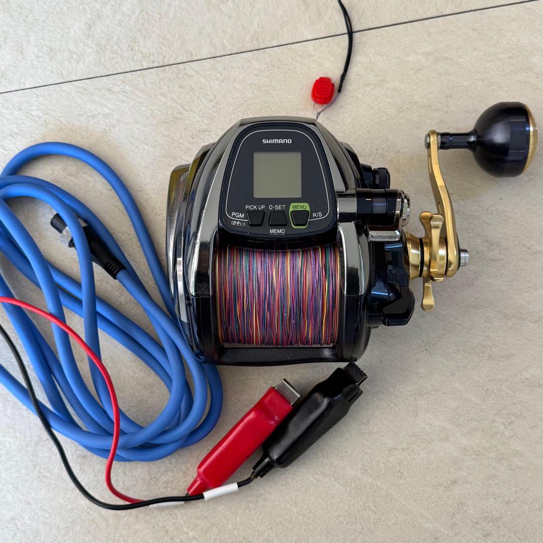 SHIMANO ビーストマスター6000 電動リール　パワーケーブル付き